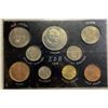 Image 1 : 1965 UK a set of coin six pence - 1 Crown (9 pc), Condition: UNC