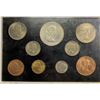 Image 2 : 1965 UK a set of coin six pence - 1 Crown (9 pc), Condition: UNC