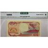 Image 2 : 1992 Indonesia 100 Rupiah S/N: YK270782 CGA Grading: 64