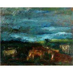 Issai Kulvianski, German and Israeli Art