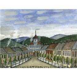 Nikifor Krynicki, Polish Art