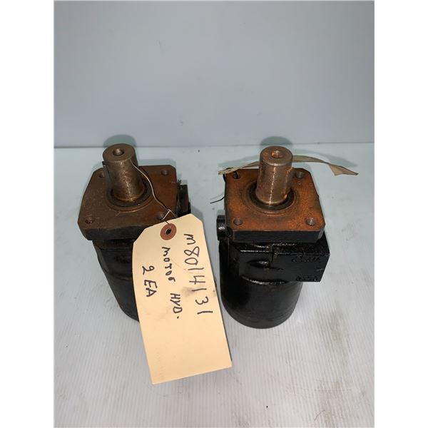 Lot of (2) Parker Hydraulic Motors