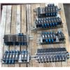 Image 2 : Skid Lot of SMC Solenoid Valves and Valve Bases