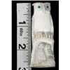 Image 12 : Zuni Carved Antler Owl Fetish by Donna Siutza