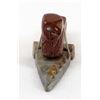 Image 2 : Native American Zuni Pipestone Owl Fetish