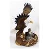 Image 8 : Eagle with 2 eaglets Ceramic Figurine