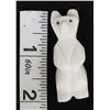 Image 9 : Zuni Carved Alabaster Standing Bear Fetish