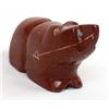 Image 4 : Zuni Pipestone Bear Fetish by Brandon Phillips