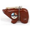 Image 5 : Zuni Pipestone Bear Fetish by Darrin Boone