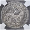 Image 3 : 1853 A&R SEATED LIBERTY QUARTER  NGC AU DETAILS