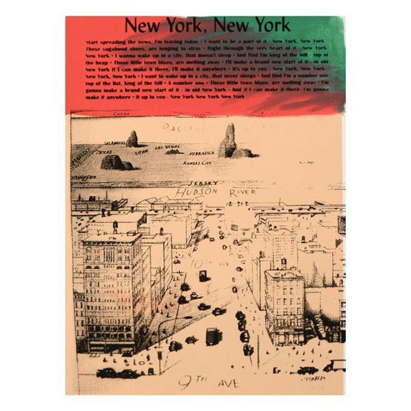 New York, New York I (Saul Steinberg) by "Ringo" Daniel Funes