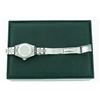 Image 8 : Rolex Ladies Stainless Steel Green Emerald & Diamond Datejust Wristwatch 26MM Wi