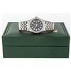 Image 5 : Rolex Mens Stainless Steel Black Baguette Diamond 36MM Datejust Wristwatch