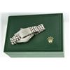 Image 9 : Rolex Mens Stainless Steel Black Baguette Diamond 36MM Datejust Wristwatch