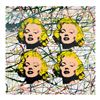 Image 1 : Four Marilyns by Steve Kaufman (1960-2010)