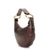 Image 3 : Gucci Purple GG canvas Bamboo Ring Hobo Bag
