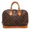 Image 1 : Louis Vuitton Brown Alma MM Satchel Bag