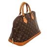 Image 2 : Louis Vuitton Brown Alma MM Satchel Bag