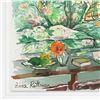 Image 2 : Zina Roitman, Framed Hand Signed Original Painting with Letter of Authenticity.