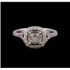 Image 2 : 1.23 ctw Diamond Ring - 14KT White Gold