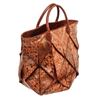 Image 2 : Bottega Veneta Brown Leather Origami Shopper Tote Bag