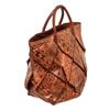 Image 3 : Bottega Veneta Brown Leather Origami Shopper Tote Bag