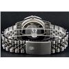 Image 7 : Rolex Stainless Steel 36MM Blue Index Diamond Oyster Perpetual Datejust Wristwat