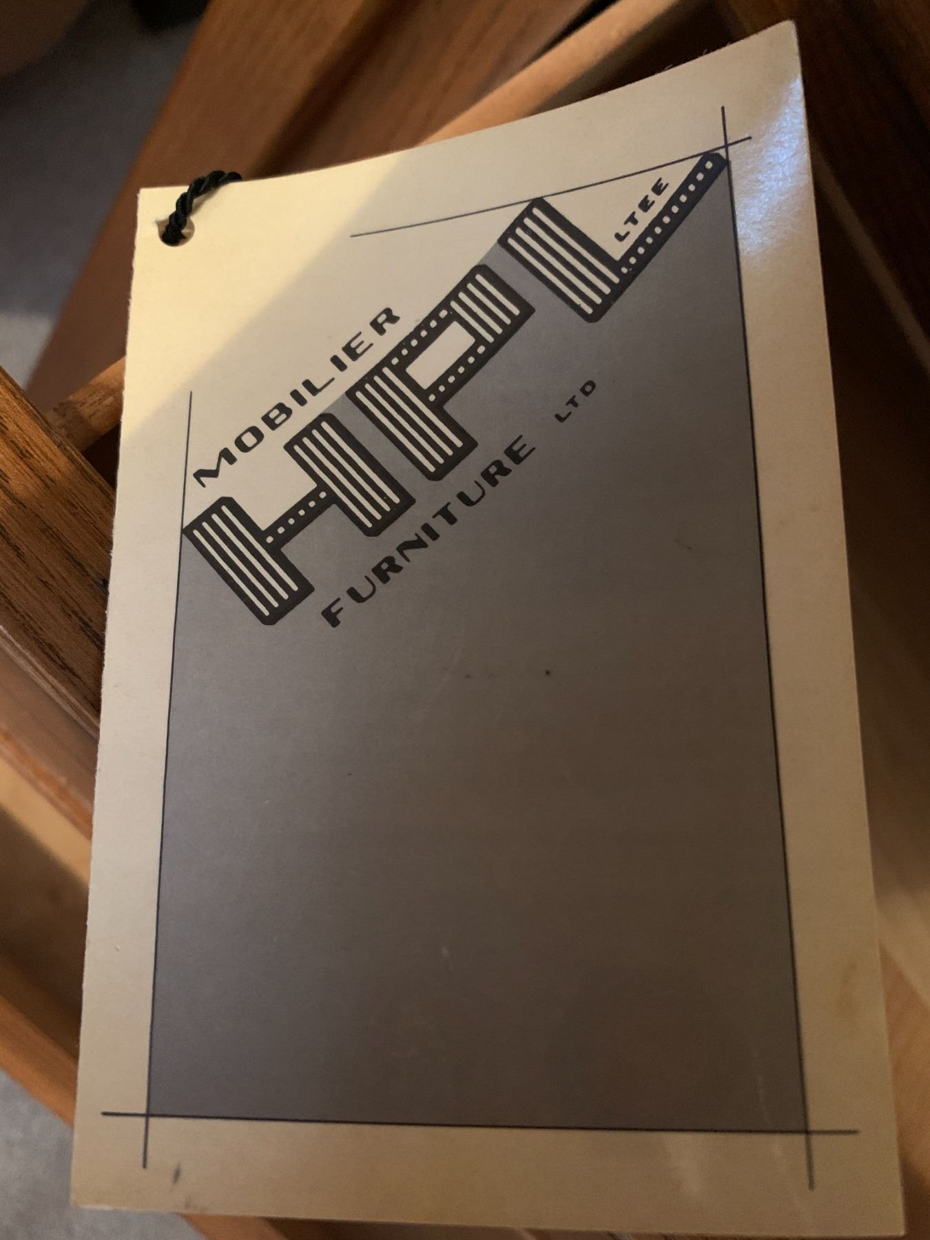 5 piece HPL Mobilier Furniture Made in Canada Bedroom Set Dark Oak