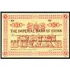 Image 1 : Imperial Bank of China Shanghai Branch 1898Dollar