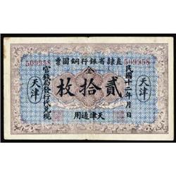 Provincial Bank of Chihli 1923 Copper Coin Issue
