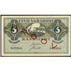 Image 1 : (2) 1919 5 Marka Republic of Estonia Treasury