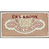 Image 2 : 1928 1 Kroon 1928 Provisional Issue Unc