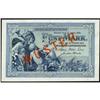 Image 1 : 1899 5 Mark Imperial Treasury Note Specimen Unc