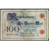 Image 1 : (3) 1898 100 Mark Imperial Bank Notes F