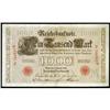Image 1 : 1908 1000 Mark Imperial Bank Note VF