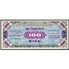 Image 1 : (3) 100 Mark Allied Military Currency XF/Unc