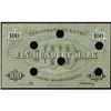 Image 2 : 1874 100 Mark Private Bank of Gotha VF-XF