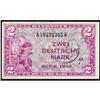 Image 1 : 1948 2 Deutsche Mark US Army Command XF-AU