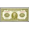 Image 1 : 1943 25 Gulden Muntbiljetten State Note VF