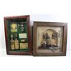 Image 1 : PAIR OF WINE DECOR SHADOW BOXES