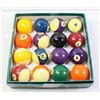 Image 1 : BOX OF BILLIARD BALLS