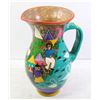 Image 1 : HAND PAINTED FOLK ART PITCHER