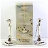 PAIR OF SILVERPLATED CANDLESTICKS WILL NOT TARNISH