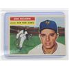 Image 1 : 1956 TOPPS #202 JIM HEARN NEW YORK GIANTS LN MT
