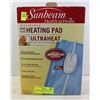 Image 1 : KING SIZE SUNBEAM MOIST/DRY HEATING PAD 12" X 24"