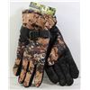 Image 1 : CAMO WINTER GLOVES SIZE MEDIUM-LARGE