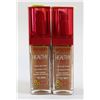 2 PACK BOURJOIS HEALTHY MIX FOUNDATION. #60 DARK