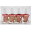 Image 1 : 4PK ESSIE GEL COTURE NAIL POLISH #408 SUNRUSH