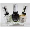 Image 1 : 3 ASST SALLY HANSEN COMPLETE SALON MANICURE NAIL