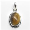 Image 1 : JS52-77 SILVER TIGER EYE(9.45CT) PENDANT